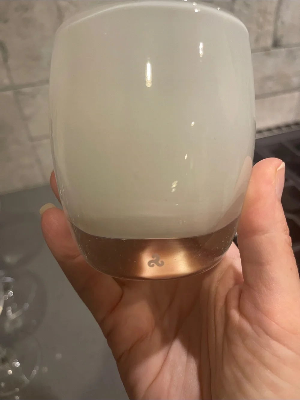 Glassbaby Tealite Holder Kindness * NWOT